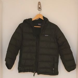 Boys Patagonia down jacket, large